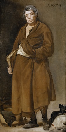 Äsop gemalt von Diego Velázquez