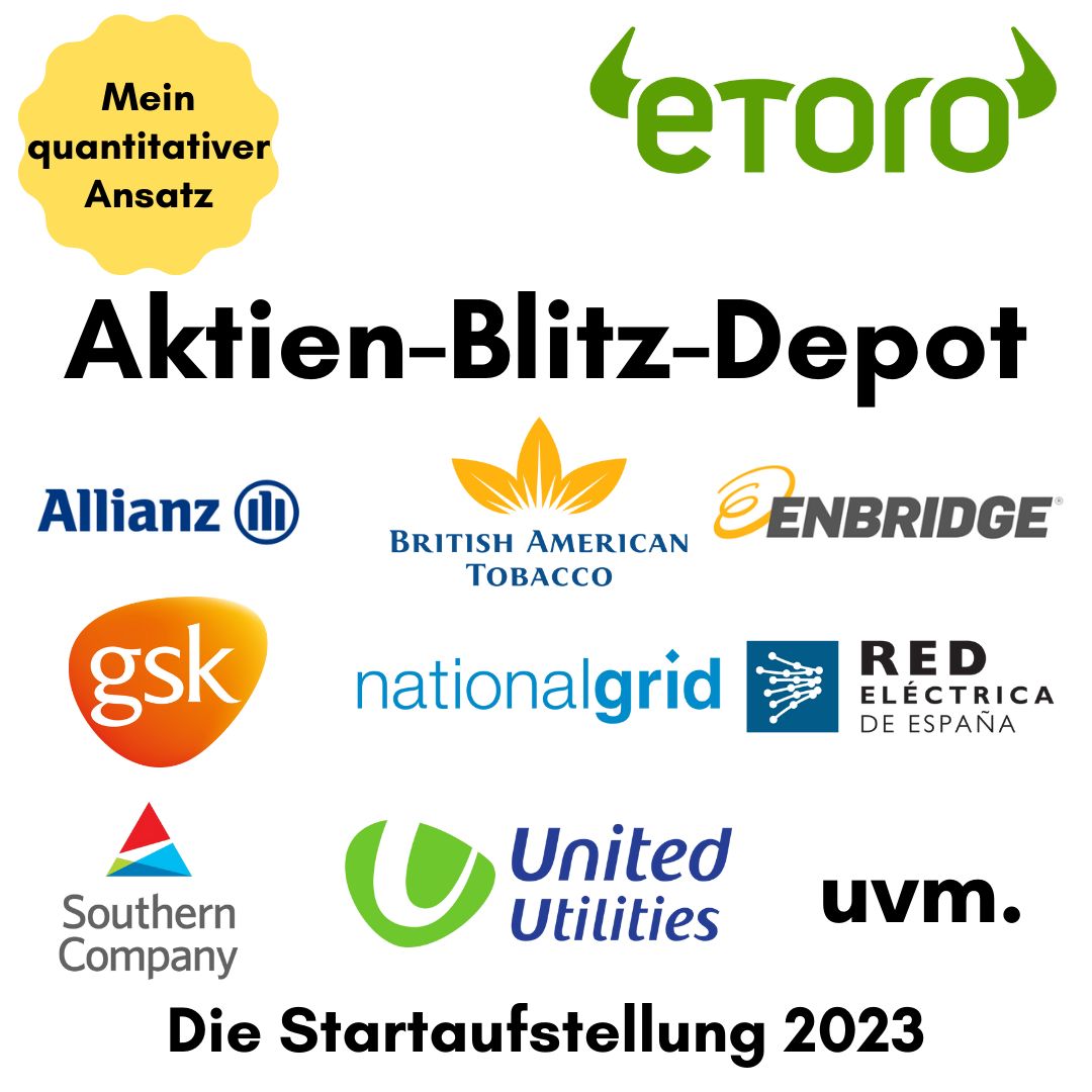 Aktien-Blitz-Depot Startaufstellung 2023