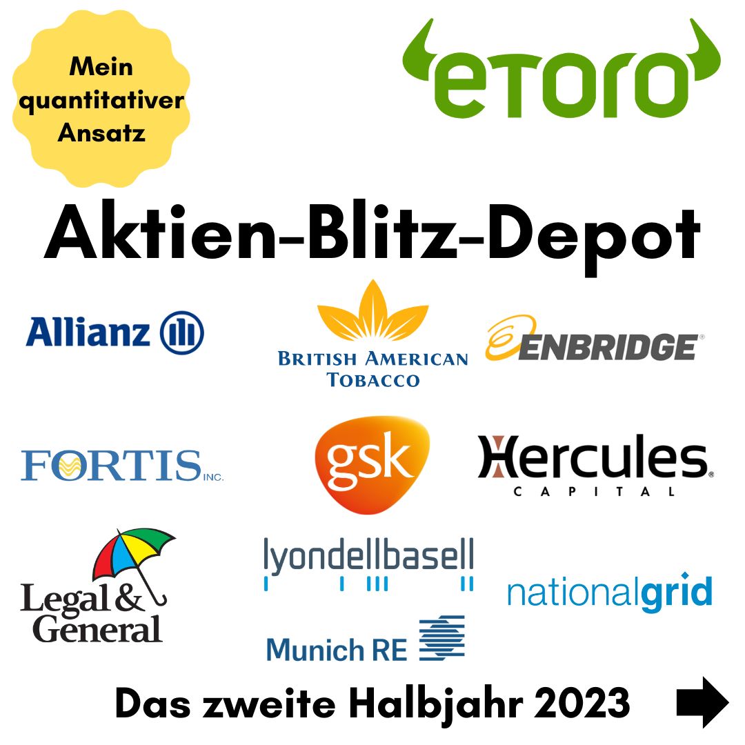 Aktien-Blitz-Depot zweites Halbjahr 2023